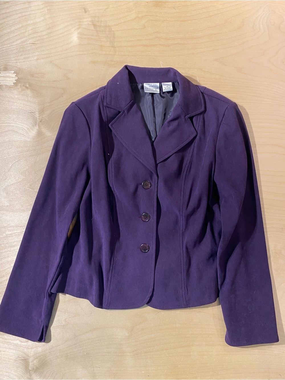 Kim Rogers Purple Tailored Blazer Jacket MP (RV)